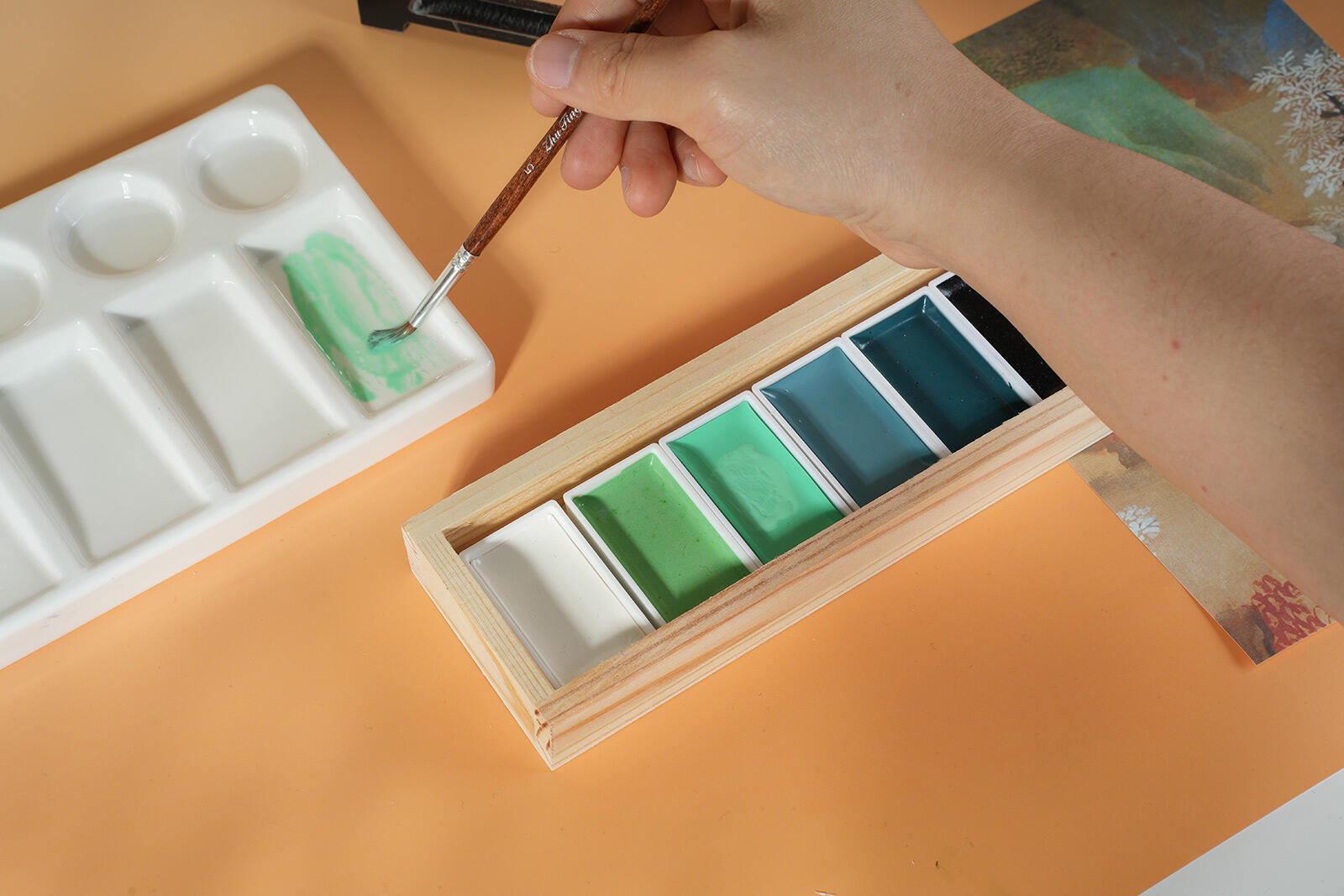 Poezie 6-Color Premium Solid Watercolor – Luxury Handcrafted